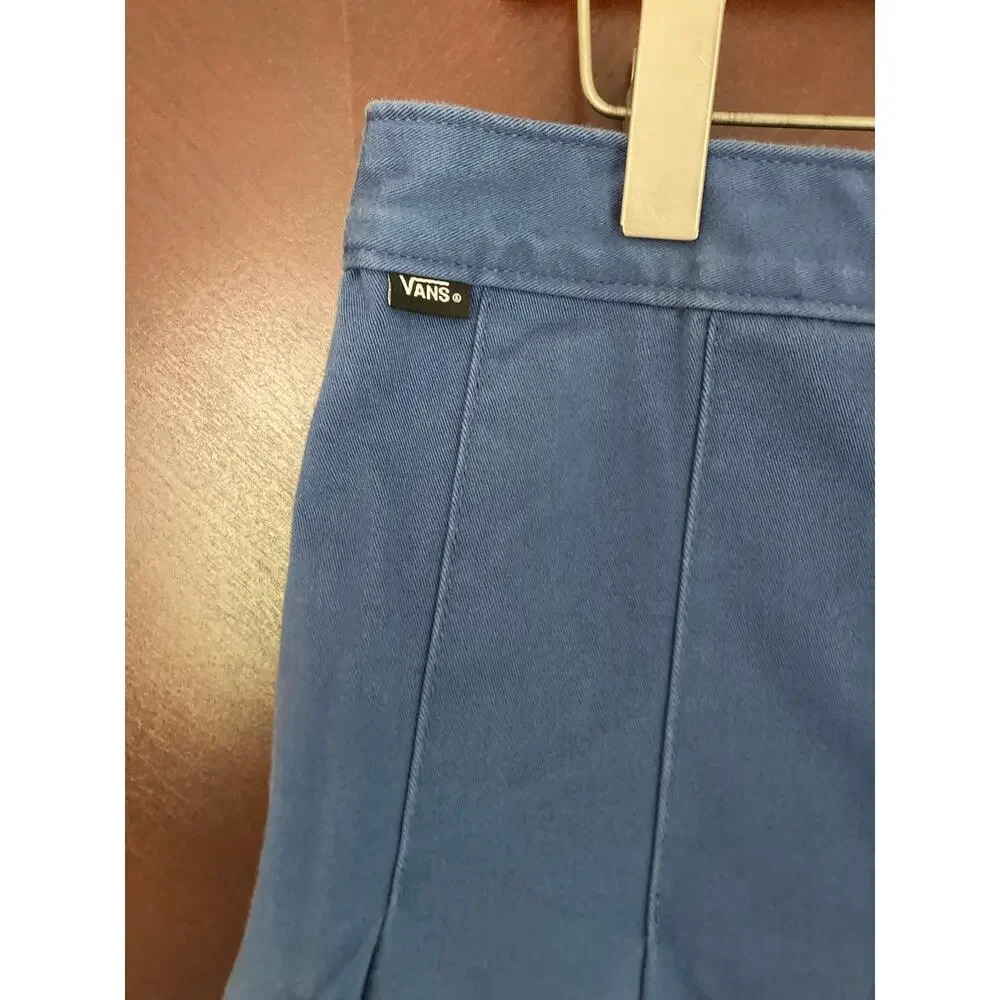 Vans - Retro Punk Blue Sunset Pleated Skater Mini Skirt - 29/M